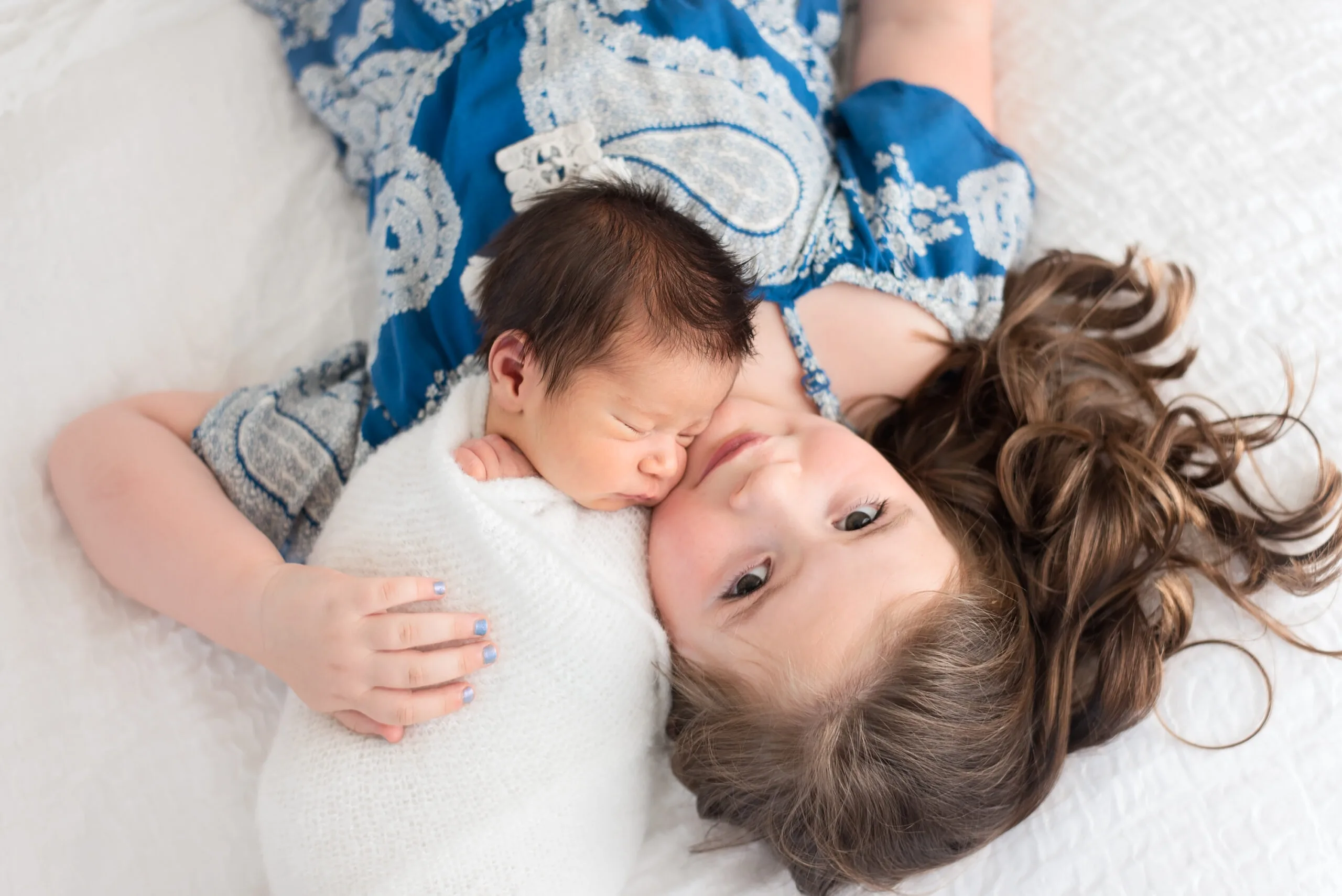 Albuquerque Newborn Photography Brother Sister7